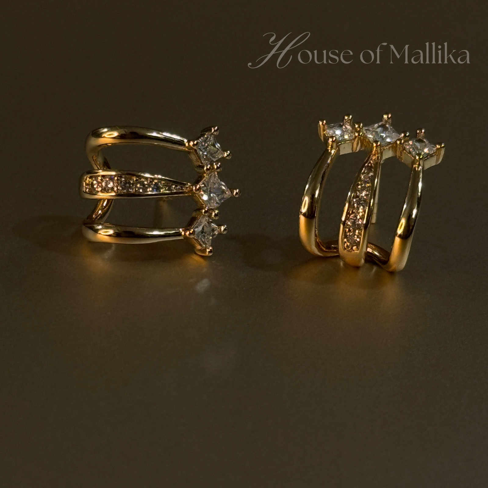 Stellar Loop Earring - 18k Gold Plated