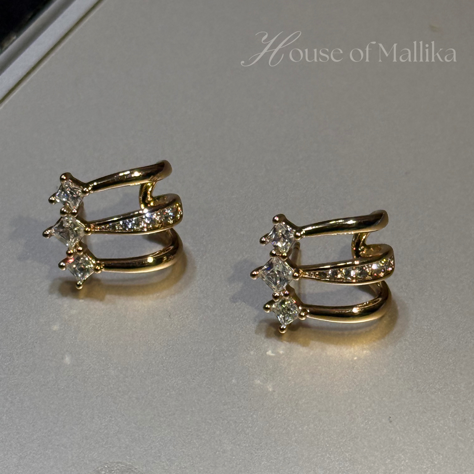 Stellar Loop Earring - 18k Gold Plated