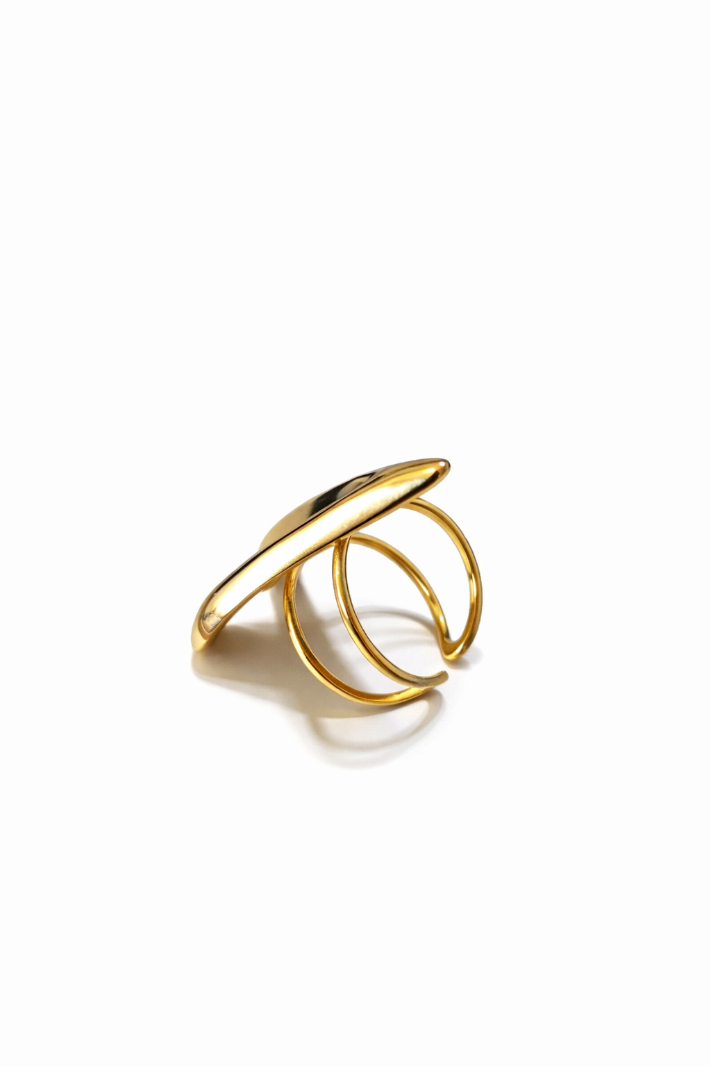 Vector Ring - 18k Gold Plated