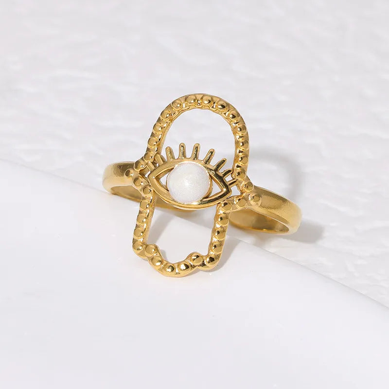 Aura Protection Ring - 18k Gold Plated