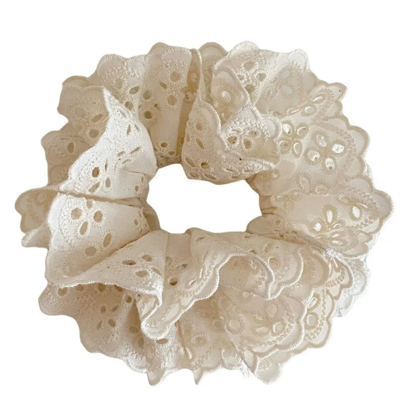 Vintage Lace Cloud Scrunchie