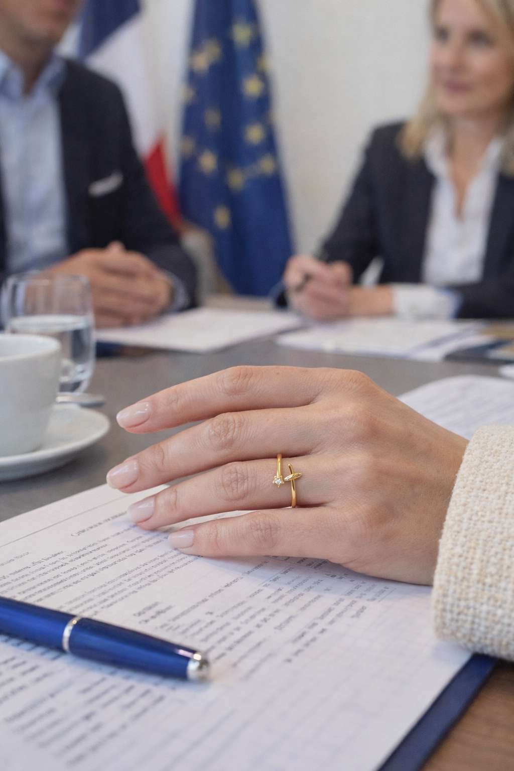 Skybound Star Ring - 18k Gold Plated