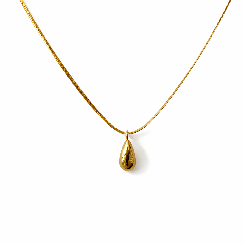 Aurora Drop Necklace - 18k Gold Plated