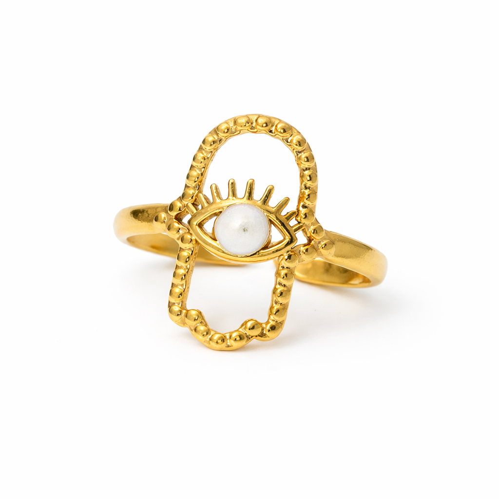 Aura Protection Ring - 18k Gold Plated