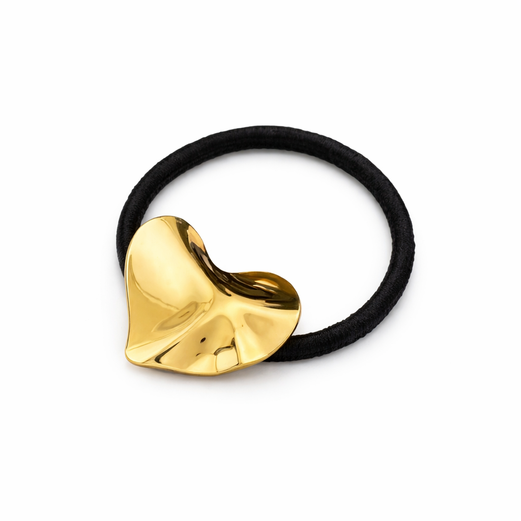 Amour Gold Hair Tie